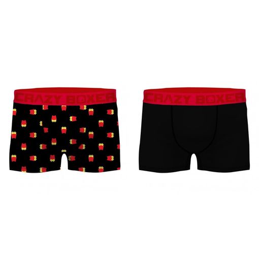 Set De 2 Calzoncillo Boxers Para Hombre Algodón Y Elastano Crazy Boxer