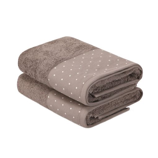 Set 2 Alfombras De Baño Beige Wellhome con Ofertas en Carrefour