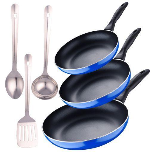 Set Sartenes 16,20,24cm Aluminio, Inducción San Ignacio,set Utensilios con  Ofertas en Carrefour