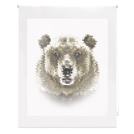 Estor enrollable translúcido Panda 150x250 cm lino