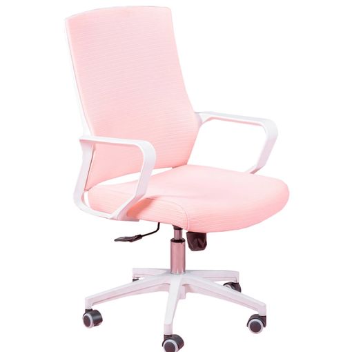 Silla escritorio rosa