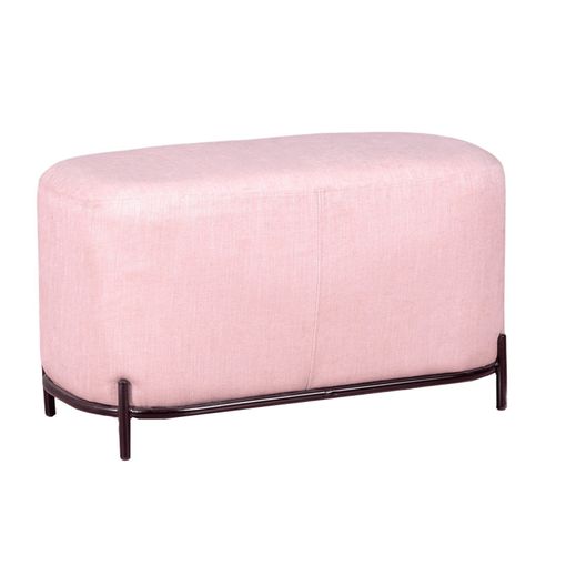 Reposapiés De 2 Plazas Para El Sofá De Diseño Minimalista 82x42x45cm - Rosa  con Ofertas en Carrefour