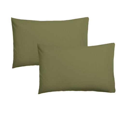 Funda De Almohada Verde 45 X 90 Cm con Ofertas en Carrefour