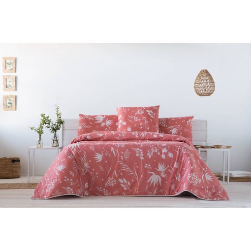 Juego De Sábanas Invierno Afelpadas Pirineo Suave Boni Cama 90cm Coral  Donegal con Ofertas en Carrefour