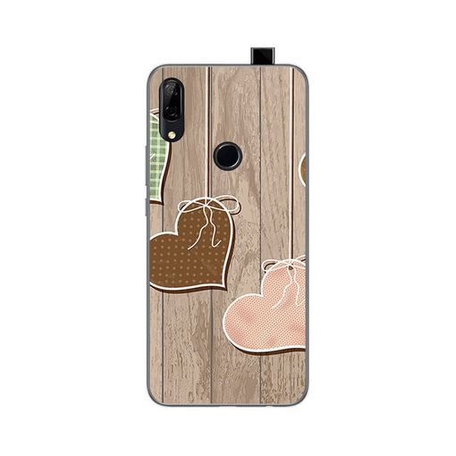 Funda Gel Tpu Huawei P Smart Z Diseño Corazones Madera con Ofertas en  Carrefour