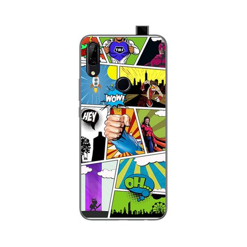 Funda Gel Tpu Huawei P Smart Z Diseño Comic con Ofertas en Carrefour