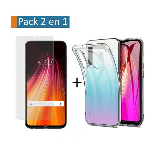 Funda Para Móvil Xiaomi Redmi Note 8 Flex Tpu Transparente con Ofertas en  Carrefour