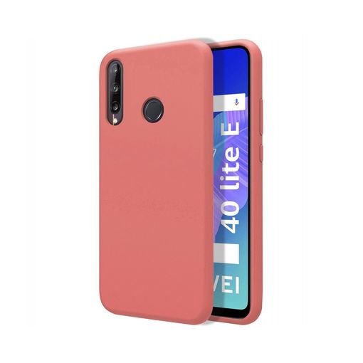 Funda Silicona Líquida Ultra Suave Huawei P40 Lite E Color Rosa