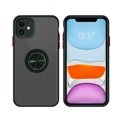 Funda Mate Con Borde Negro Y Anillo Giratorio 360 Xiaomi Redmi Note 12 Pro  5g con Ofertas en Carrefour