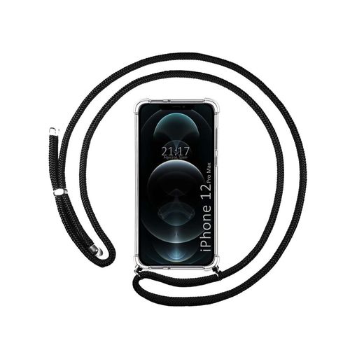 Carcasa Cool Para Iphone 14 Pro Max Cordón Negro con Ofertas en Carrefour