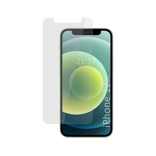 Protector de pantalla para iPhone 12 Mini, Vidrio templado, Grosor