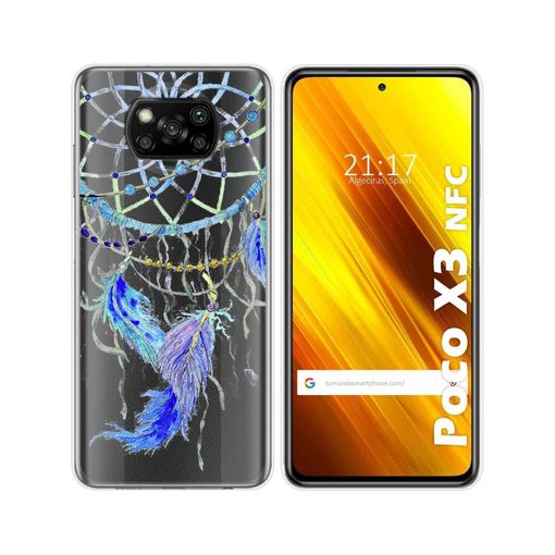 Pack 2 En 1 Funda Gel Transparente + Protector Templado Xiaomi Poco X3 Nfc  / X3 Pro con Ofertas en Carrefour
