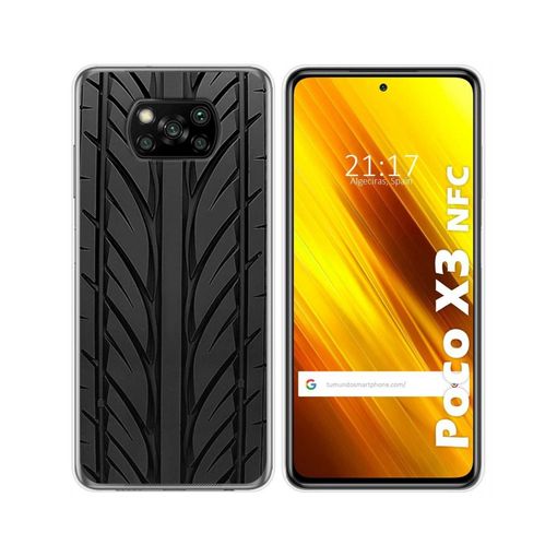 Funda Gel Tpu Xiaomi Poco X3 Nfc / X3 Pro Diseño Neumatico con