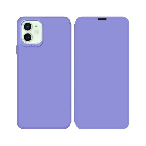 FELONY CASE - Funda para iPhone 12 Mini - Funda de silicona color morado  pastel | Silicona líquida con forro de microfibra antiarañazos, funda