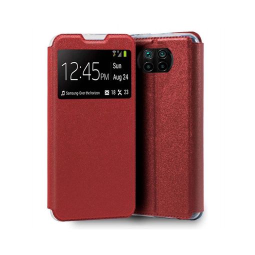 Funda Libro Soporte Con Ventana Xiaomi Mi 10t Lite Color Roja con Ofertas  en Carrefour