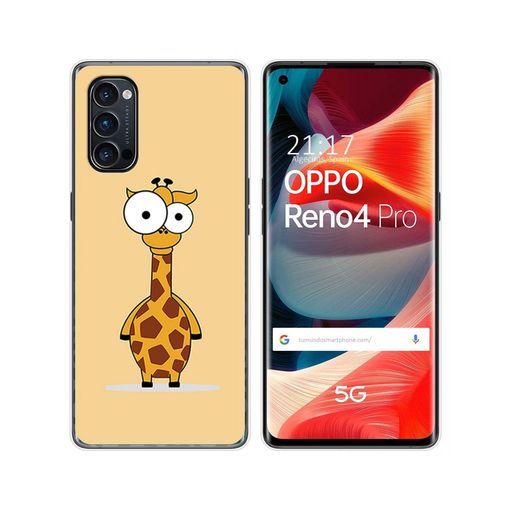 Funda Gel Tpu para Oppo Reno 4Z 5G diseño Letras Dibujos