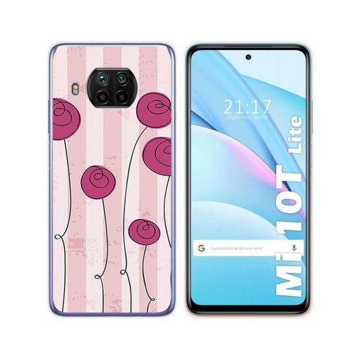 Funda Silicona Gel Tpu Rosa Xiaomi Mi 10t Lite con Ofertas en Carrefour