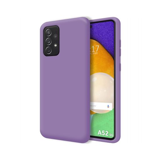  Vanjua [Paquete de 2] Funda para Samsung Galaxy A52, Galaxy  A52s 5G, elegante funda protectora de silicona delgada de cuerpo completo  para Galaxy A52/A52s (rosa + violeta) : Celulares y Accesorios