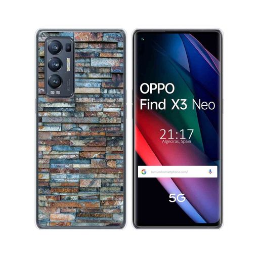 Funda Gel Tpu Oppo Find X3 Neo 5g Diseño Ladrillo 05 con Ofertas en  Carrefour