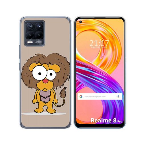 Funda Xiaomi Redmi Note 8 Pro Dibujo Leon Tpu