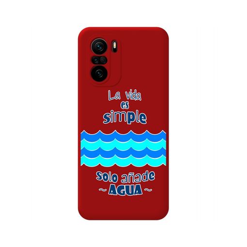 Funda Silicona Líquida Ultra Suave Xiaomi Poco F3 5g / Mi 11i 5g Color Roja  con Ofertas en Carrefour