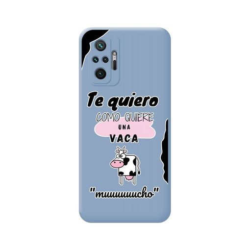 Funda Silicona Antigolpes Xiaomi Redmi Note 10 Pro Diseño Vaca con Ofertas  en Carrefour