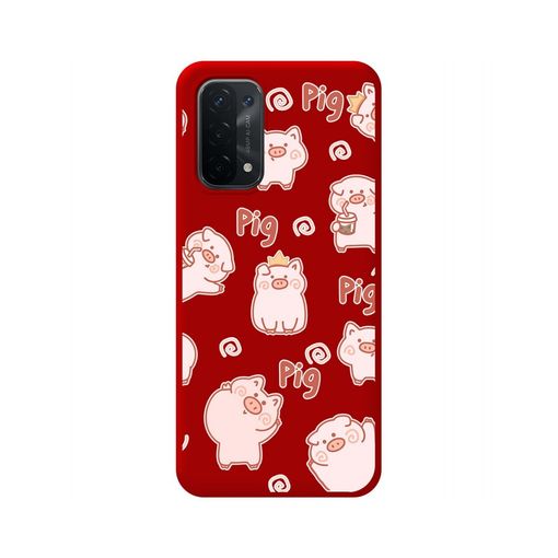 Funda Samsung Galaxy A54 5G Sedosa Roja. SIlicona liquida sedosa.