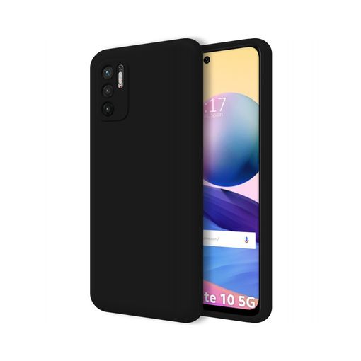 Funda Silicona Líquida Ultra Suave Xiaomi Redmi Note 10 5g / Poco M3 Pro 5g  Color Negra con Ofertas en Carrefour