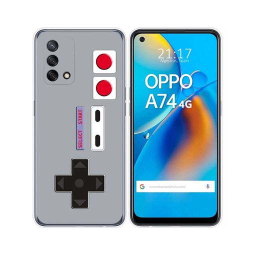 Funda Gel Tpu Oppo A74 4g Diseño Consola con Ofertas en Carrefour