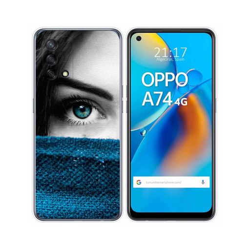 Funda Gel Tpu Oppo A74 4g Diseño Cerveza con Ofertas en Carrefour