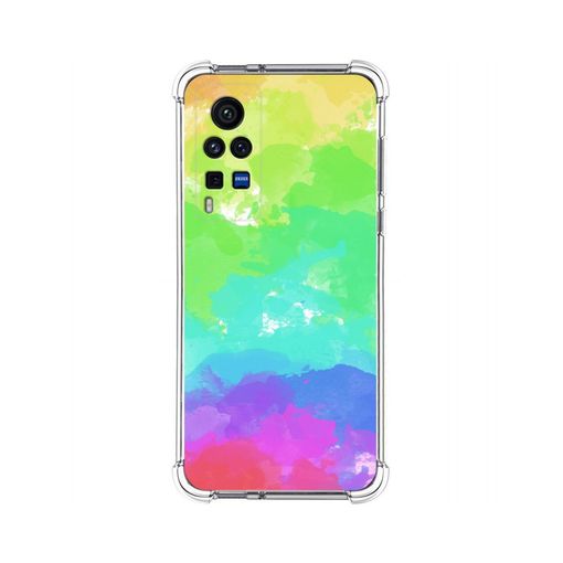 Funda Silicona Antigolpes Vivo X60 Pro 5g Diseño Acuarela 03
