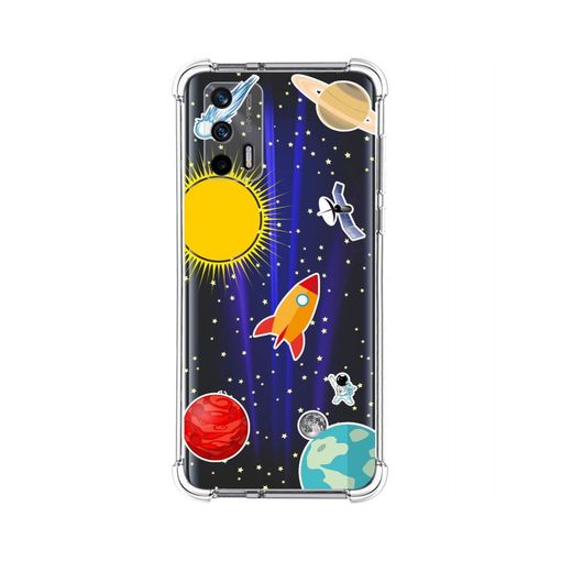 Funda Silicona Transparente para Realme GT Master Edition diseño Araña  Dibujos