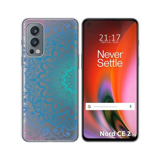 OnePlus Nord 2 5G Funda Gel Tpu Silicona transparente dibujo Colores