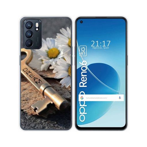 Funda Silicona Oppo Reno 6 Pro 5g Diseño Mármol 02 con Ofertas en Carrefour