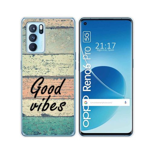 Funda Silicona Gel Tpu Transparente Oppo Reno 6 Pro 5g con Ofertas en  Carrefour