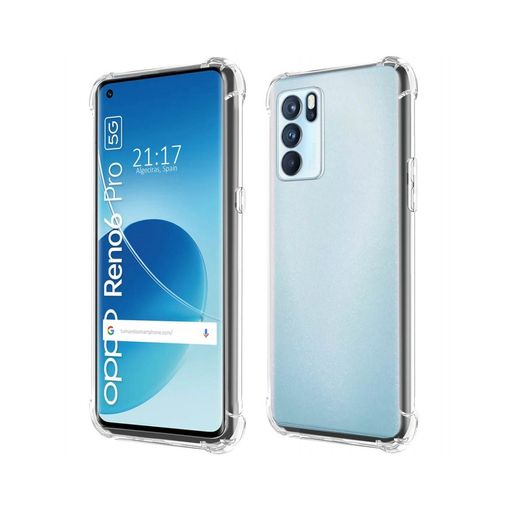 Funda Silicona Gel Tpu Transparente Oppo Reno 6 5g con Ofertas en Carrefour