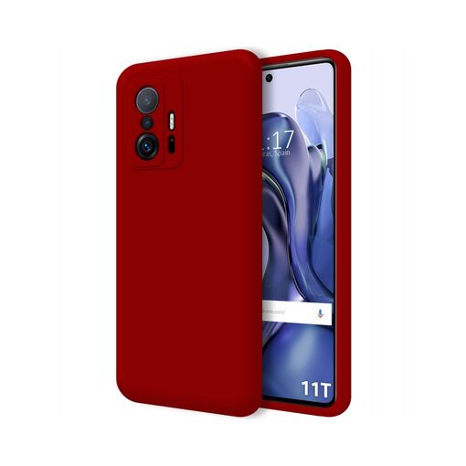 Funda Silicona Líquida Ultra Suave Xiaomi 11t 5g / 11t Pro 5g Color Roja  con Ofertas en Carrefour