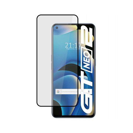 Protector Cristal Templado Completo 5d Full Glue Negro Realme Gt Neo 2 5g Vidrio