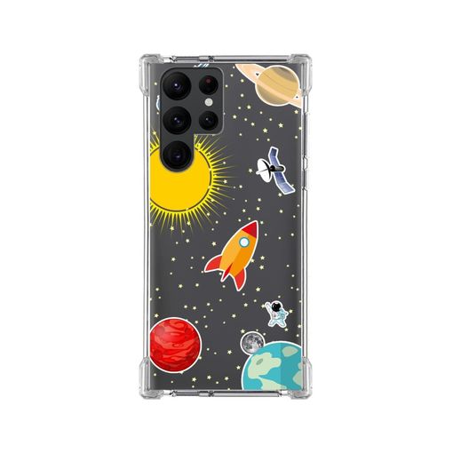 Funda Silicona Antigolpes Para Samsung Galaxy S22 Ultra 5g Diseño Espacio