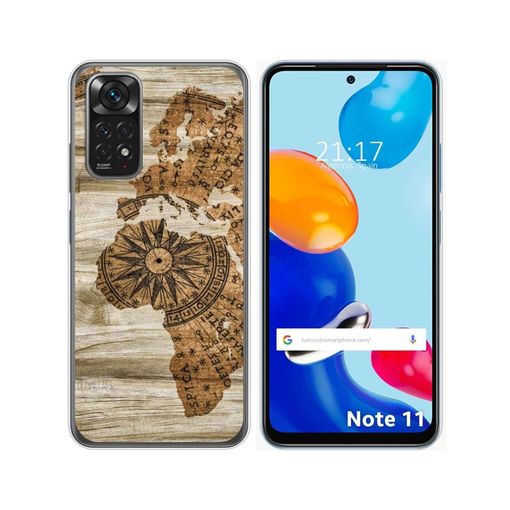 Xiaomi Redmi Note 13 Pro 5G Funda Gel Tpu Silicona dibujo Madera