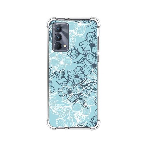 Funda Silicona Antigolpes Para Realme Gt Master Edition Diseño Flores 03  con Ofertas en Carrefour