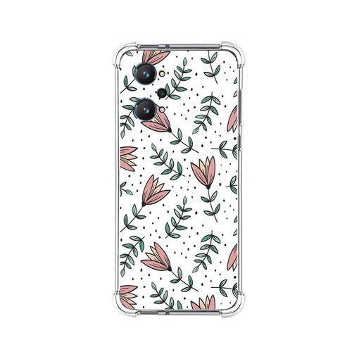 Funda Silicona Antigolpes Para Realme Gt Neo 2 5g Diseño Flores 01