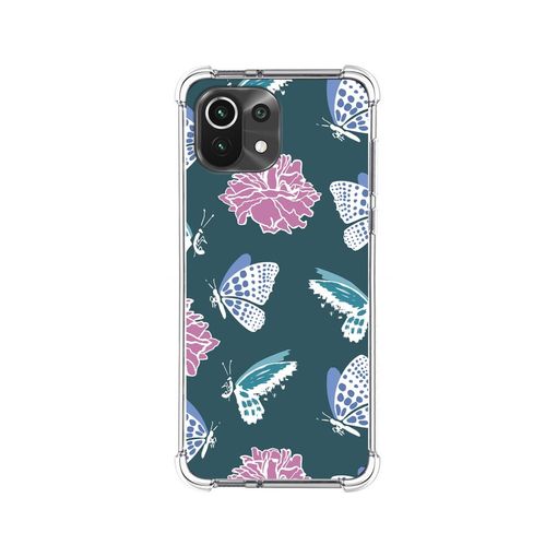 Funda Silicona Antigolpes Para Xiaomi Mi 11 Lite 4g / 5g / 5g Ne Diseño  Flores 01 con Ofertas en Carrefour