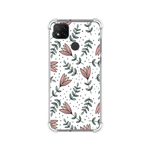 Funda Silicona Antigolpes Para Xiaomi Redmi 9c Diseño Flores 01 con Ofertas  en Carrefour