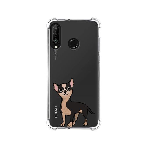 Funda Silicona Antigolpes Para Huawei P30 Lite Diseño Perros 05