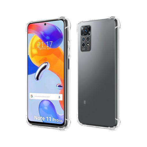 Funda Antigolpe Xiaomi Redmi Note 8 Pro Gel Transparente con esquinas