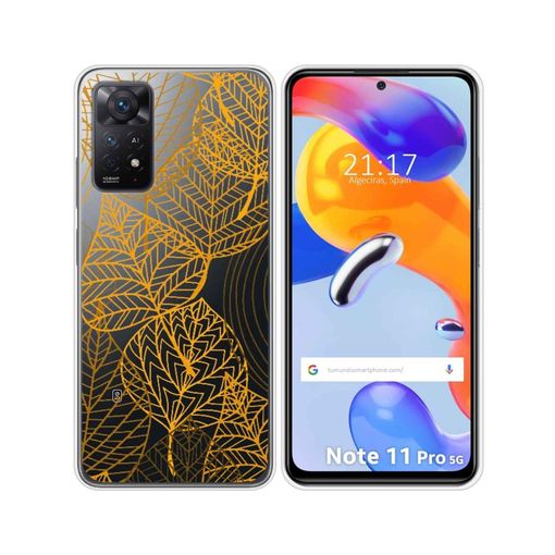 Funda móvil - Xiaomi Redmi Note 11 Pro / 11 Pro 5G TUMUNDOSMARTPHONE, Xiaomi,  Xiaomi Redmi Note 11 Pro / 11 Pro 5G, Transparente