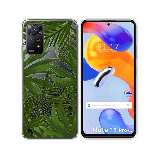 Funda Silicona Antigolpes Transparente Para Xiaomi Redmi Note 11 Pro / 11  Pro 5g con Ofertas en Carrefour