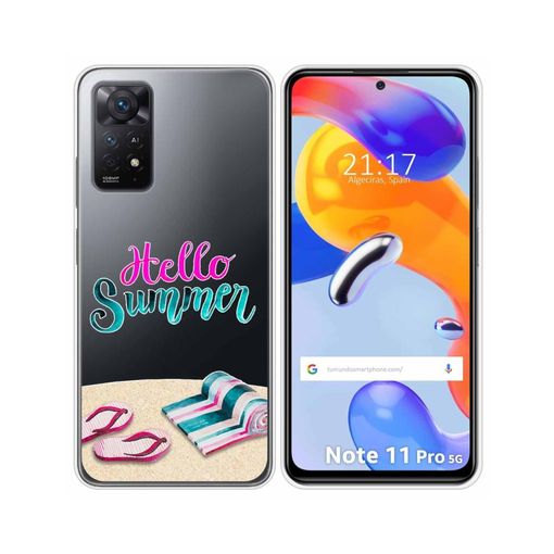 Xiaomi Redmi Note 13 Pro 5G Funda Gel Tpu Silicona transparente dibujo  Summer