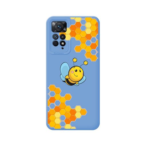 Funda Silicona Líquida Azul Para Xiaomi Redmi Note 11 Pro / 11 Pro 5g  Diseño Vaca con Ofertas en Carrefour